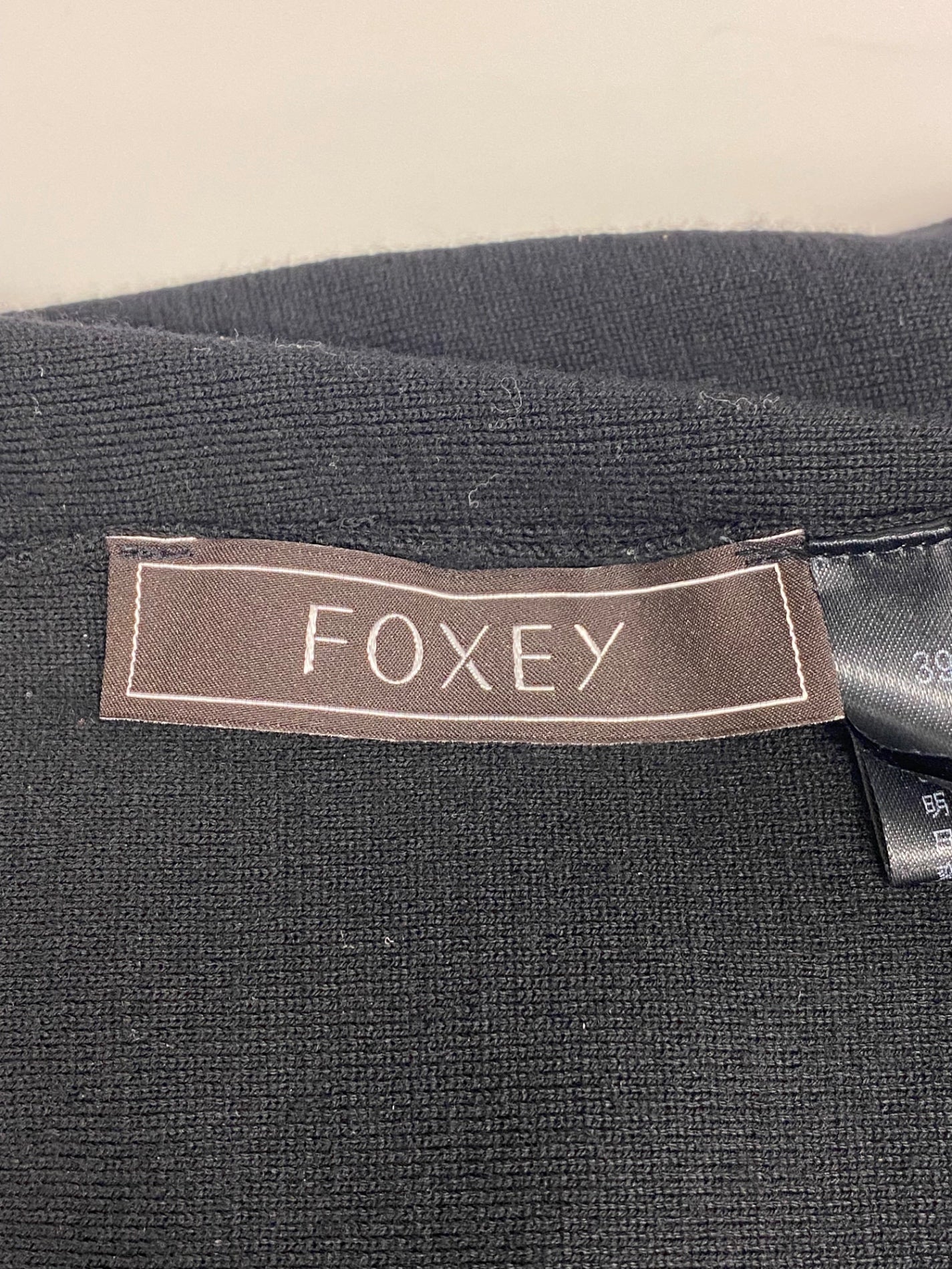 フォクシーブティック Sweater 39117 ニット 38 ブラック ウール IT9KOKNQK9SQ