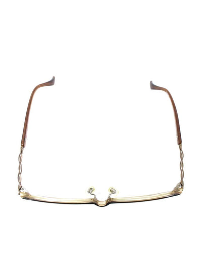 シャルマン Reego XW4006 メガネ ブラウン コンビフレーム フルリム スクエア ITJ9WJO0SGSG