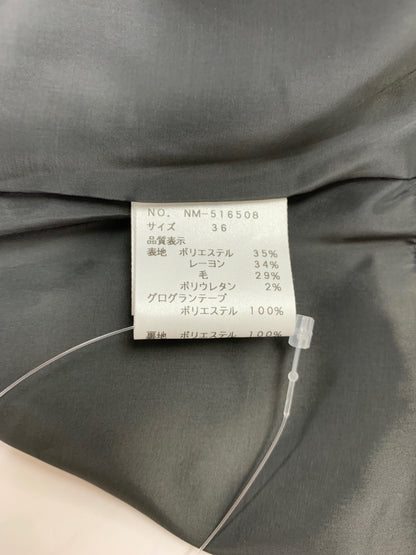 エムズグレイシー ピンストライプ 516508 サロペット 36 グレー ITDSHLK5MKAE
