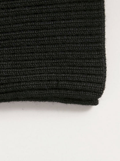 トゥービーシック UMF93-810-09 ワンピース 40 ブラック ニット グログランテープ リボン ITV37QZWPSF6