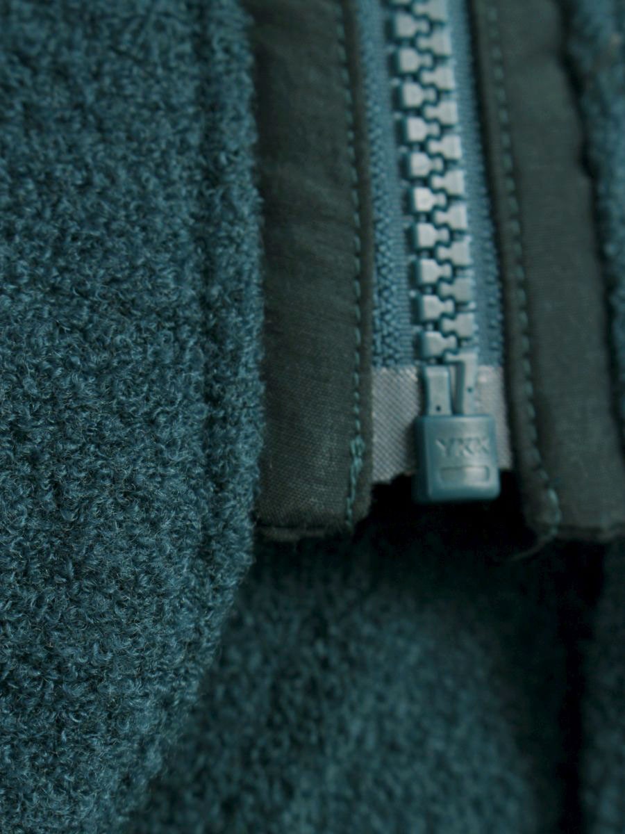 アルベロベロ 434453 ブルゾン F グリーン フリース ジップアップ ビジュー ITBJ2RA6PNDC