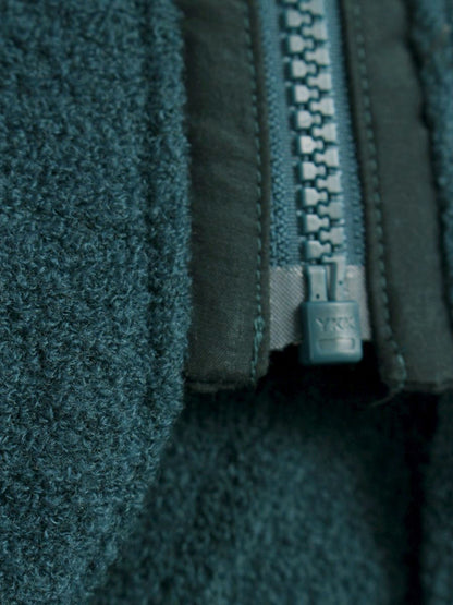 アルベロベロ 434453 ブルゾン F グリーン フリース ジップアップ ビジュー ITBJ2RA6PNDC