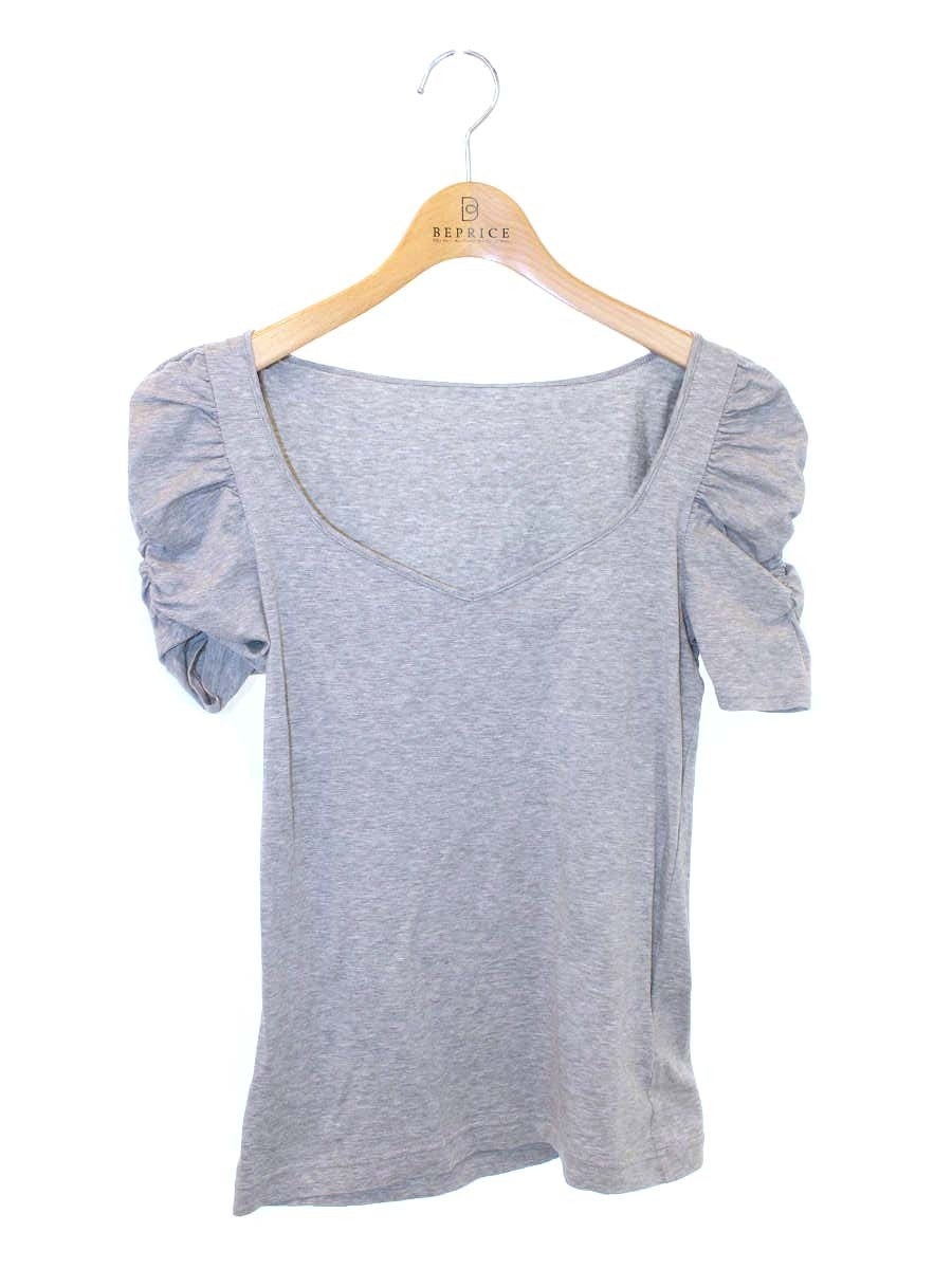 フォクシーニューヨーク シュークリーム T-TOPS 30849 カットソー 38 グレー ITA419DQ6500