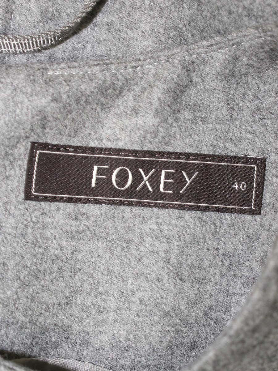フォクシーブティック 29444 ワンピース 40 グレー カシミヤウール