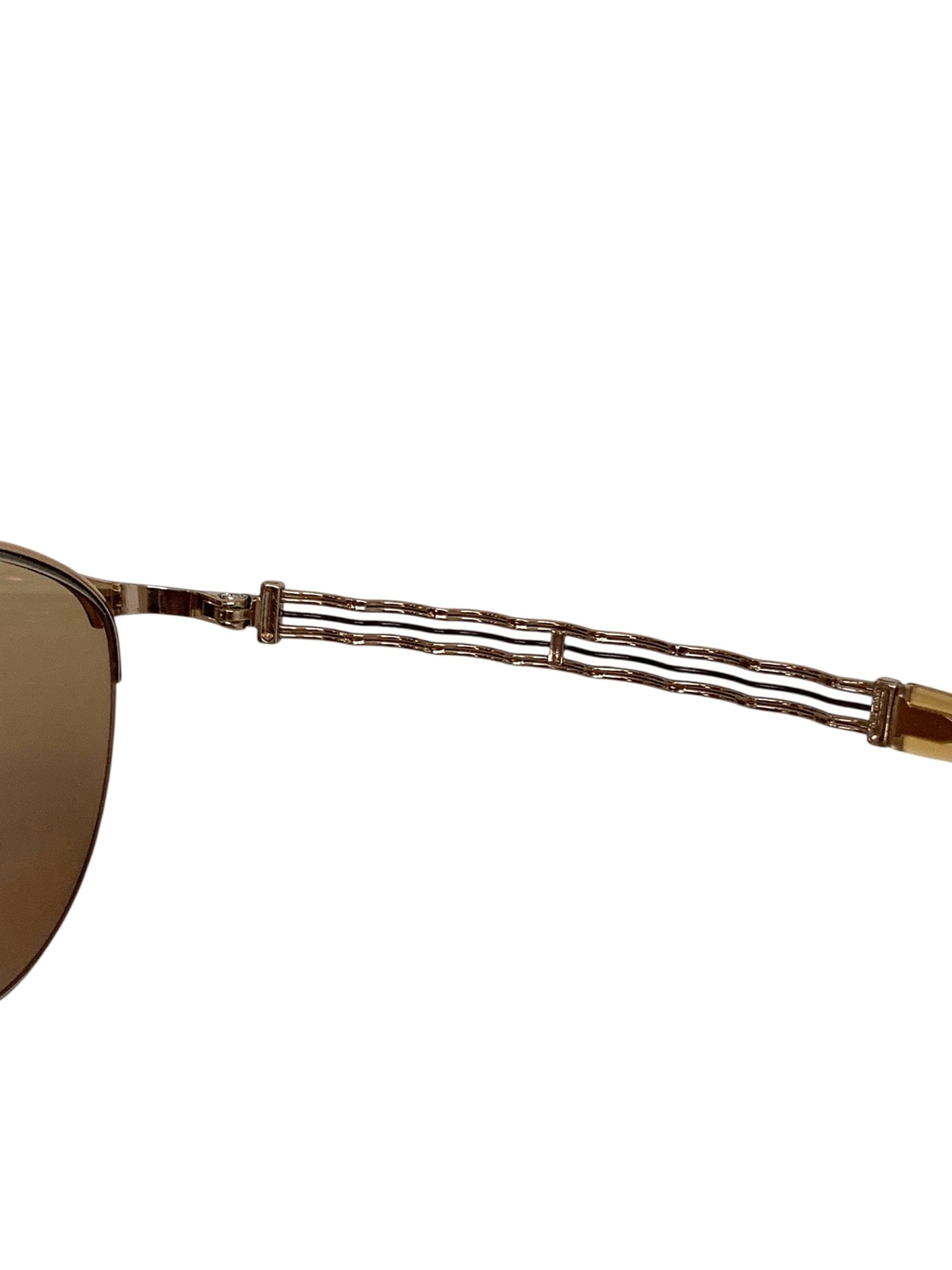 ラインアートシャルマン Etude エチュード XL1692 メガネ ゴールド メタルフレーム ウェリントン ITU0B0QCGHWS