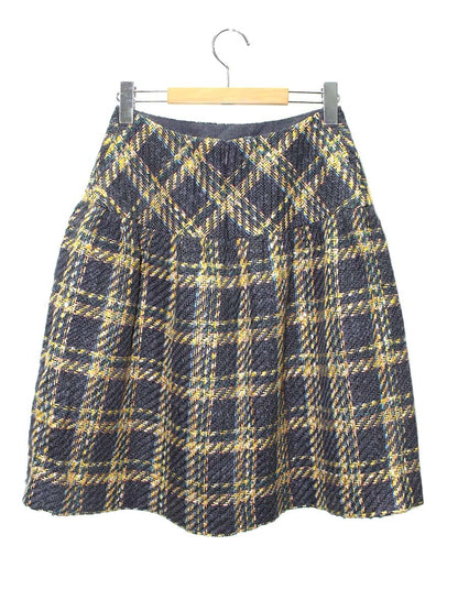 エムズグレイシー 017535 スカート 38 グレー ウール混 IT27OURLKIU8