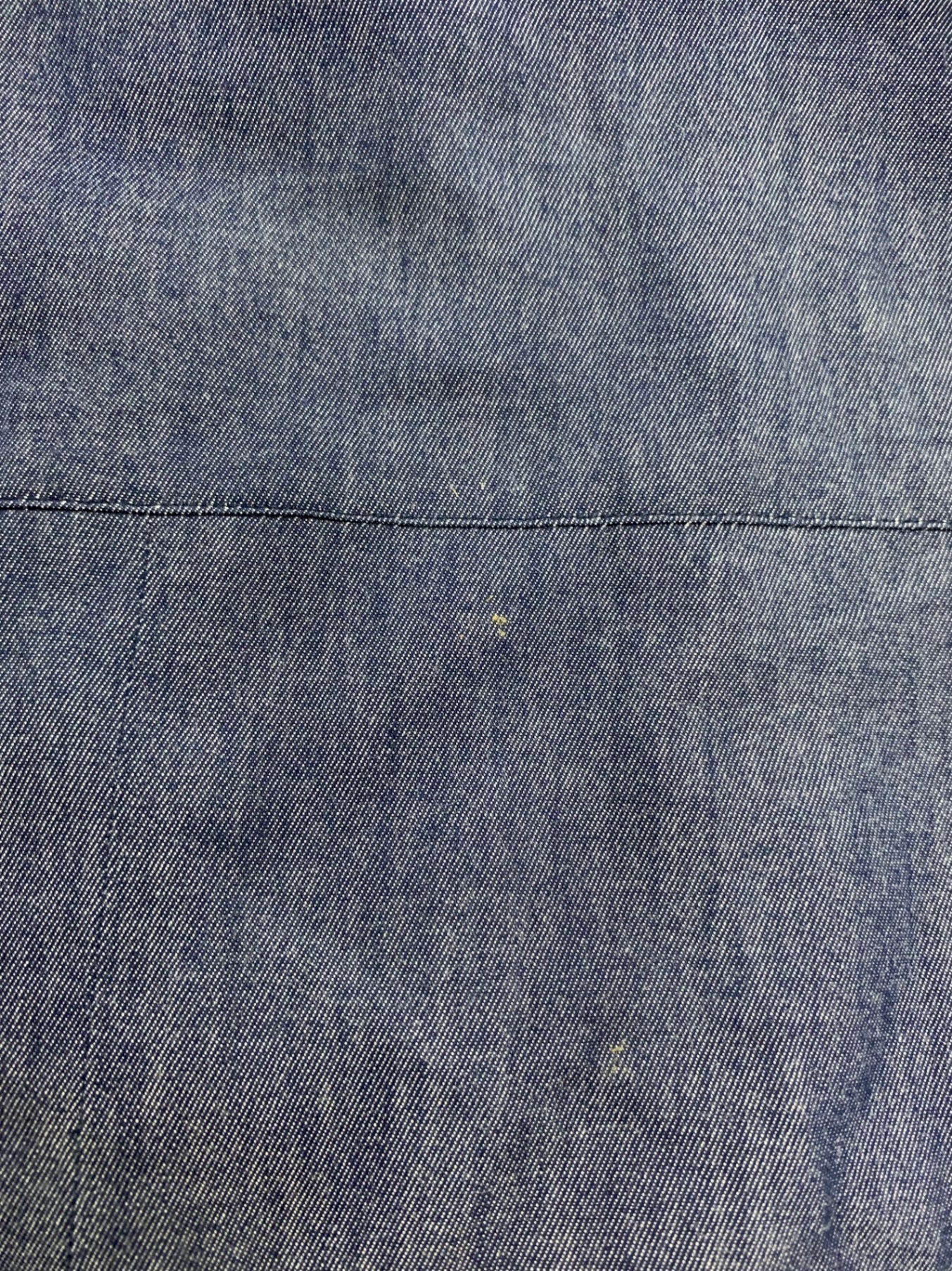 ブルーレーベルクレストブリッジ 55J25-345-29 ワンピース 38 ネイビー デニム フリル フレア ITHIHGO67PPW 【SALE】