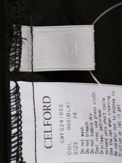 セルフォード フラワージャガードボリュームスカート  CWFS241055 38 ブラック IT779595CFKC