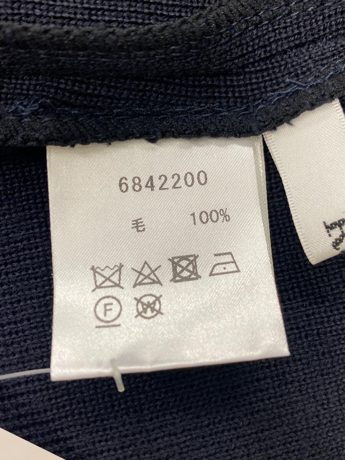 ルネ 6842200 ワンピース 36 ネイビー ニットドレス ノースリーブ ITD8RYRZQYBC