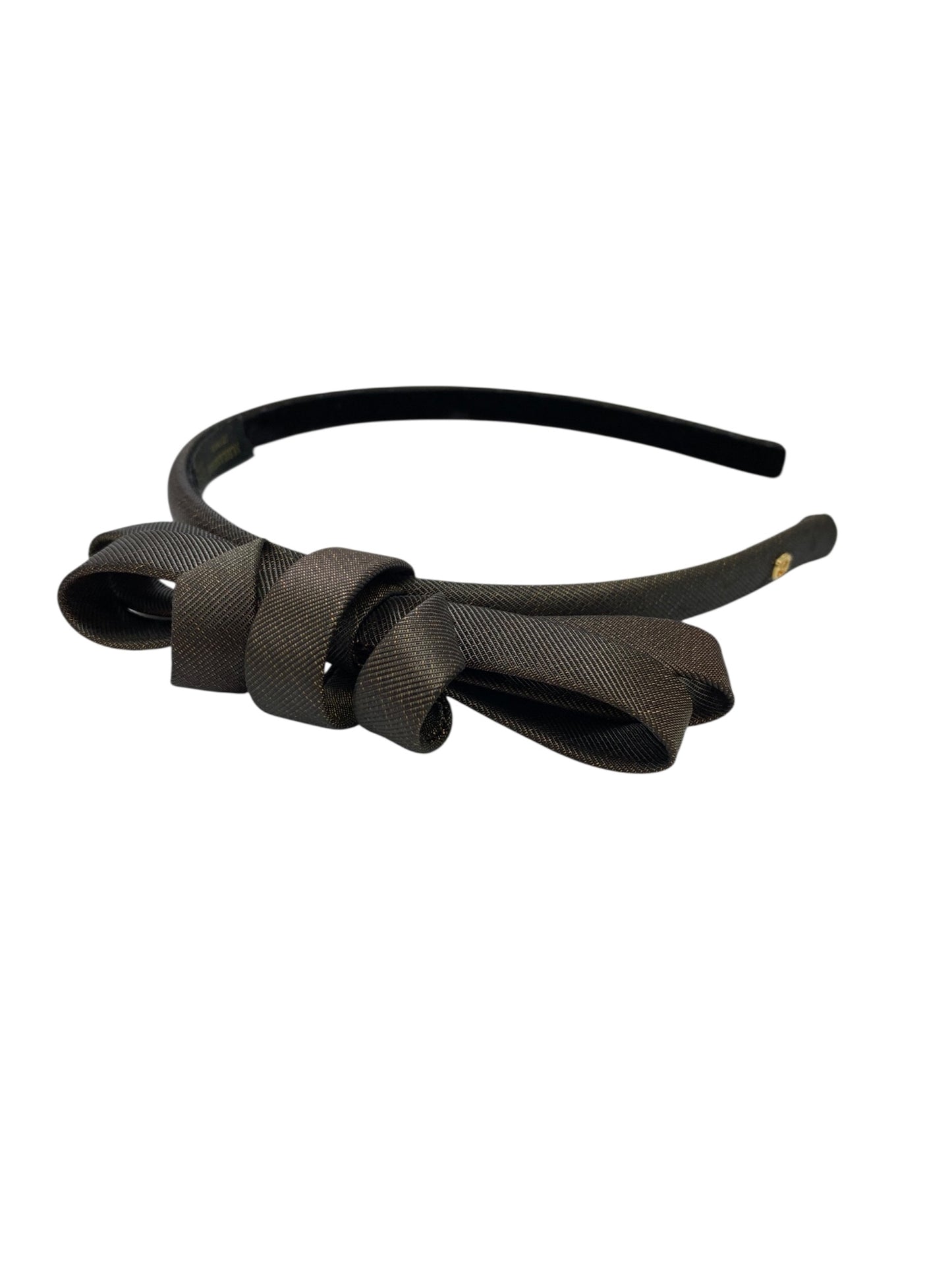 アレクサンドルドゥパリ カチューシャ ブラウン リボン IT0W3UAFWY4G