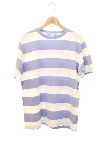 ラコステ TH203EL Tシャツ 4 パープルブルー ボーダー ITGVFPSTQTSK 【SALE】