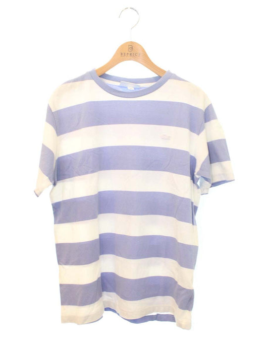 ラコステ TH203EL Tシャツ 4 パープルブルー ボーダー ITGVFPSTQTSK