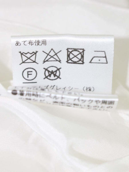 エムズグレイシー 211512 ワンピース 38 ホワイト ピンクローズドレス 花 リボン ITFL0VZTWOXS 【SALE】