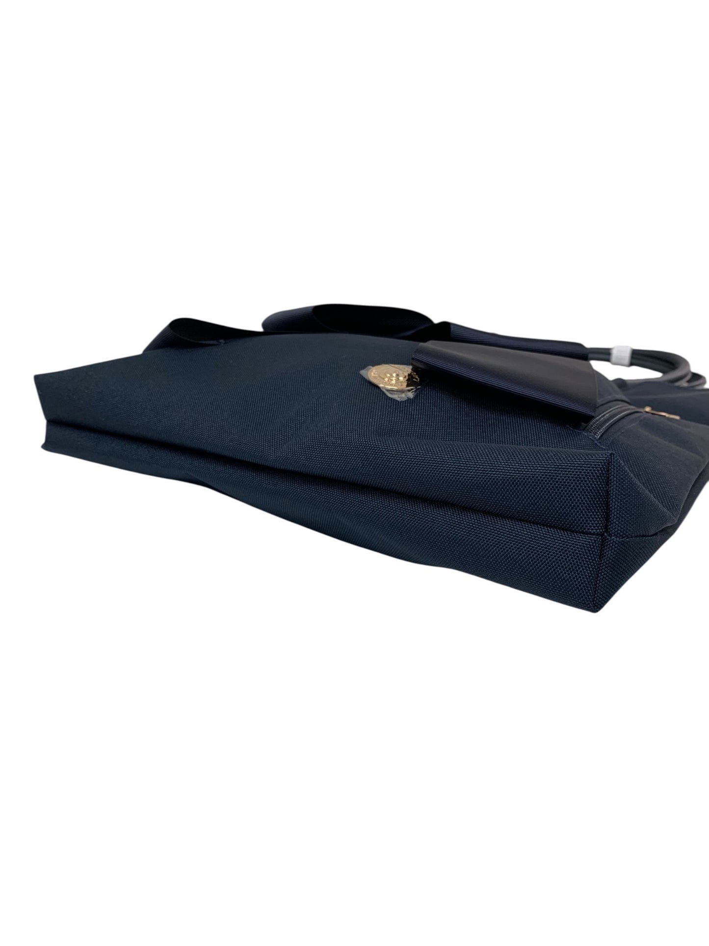 エムズグレイシー 494525 バッグ ネイビー リボン ロゴ金具 IT7XPFN1RXEO