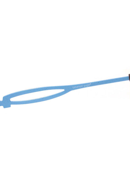 タカノリユゲ SPICE-3 TY-37 メガネ ブラウン/スカイブルー メタルフレーム フルリム オーバル ITX8FLU1ROI8 【SALE】