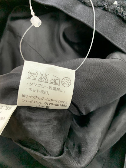 ハロッズ 13500211 ジャケット 1 ブラック ツイード スパンコール ITP5Y016CGHC