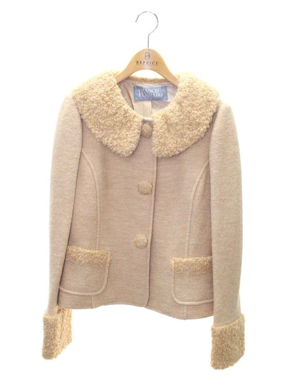 フランコフェラーロ NWSAP-32590 ジャケット 2 ブラウン ウール IT9XHKSI5T4W