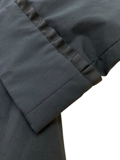 エムズグレイシー 219101 コート 40 ブラック フリルフーディーコート ライナー付 ITMR6CD1MVDW