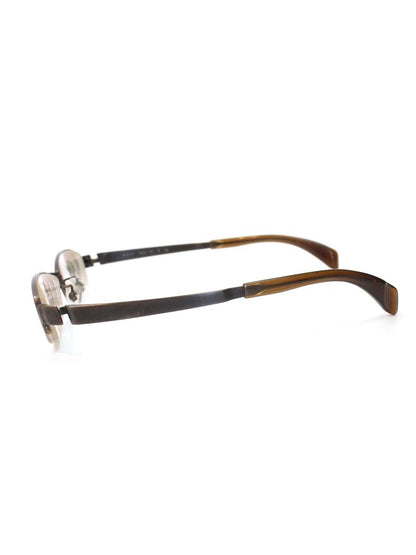 フォーナインズ S-811T メガネ ブラウン チタニウム ITDS6P17UFY4