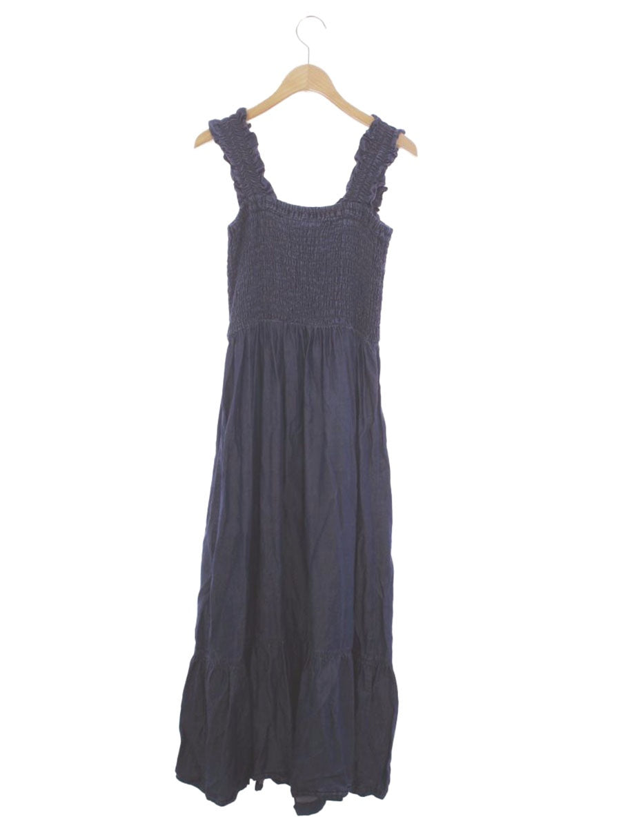 ダイアグラム 0320331349 ワンピース 36 ブルー デニム フリル ITA1X0I8B1C2