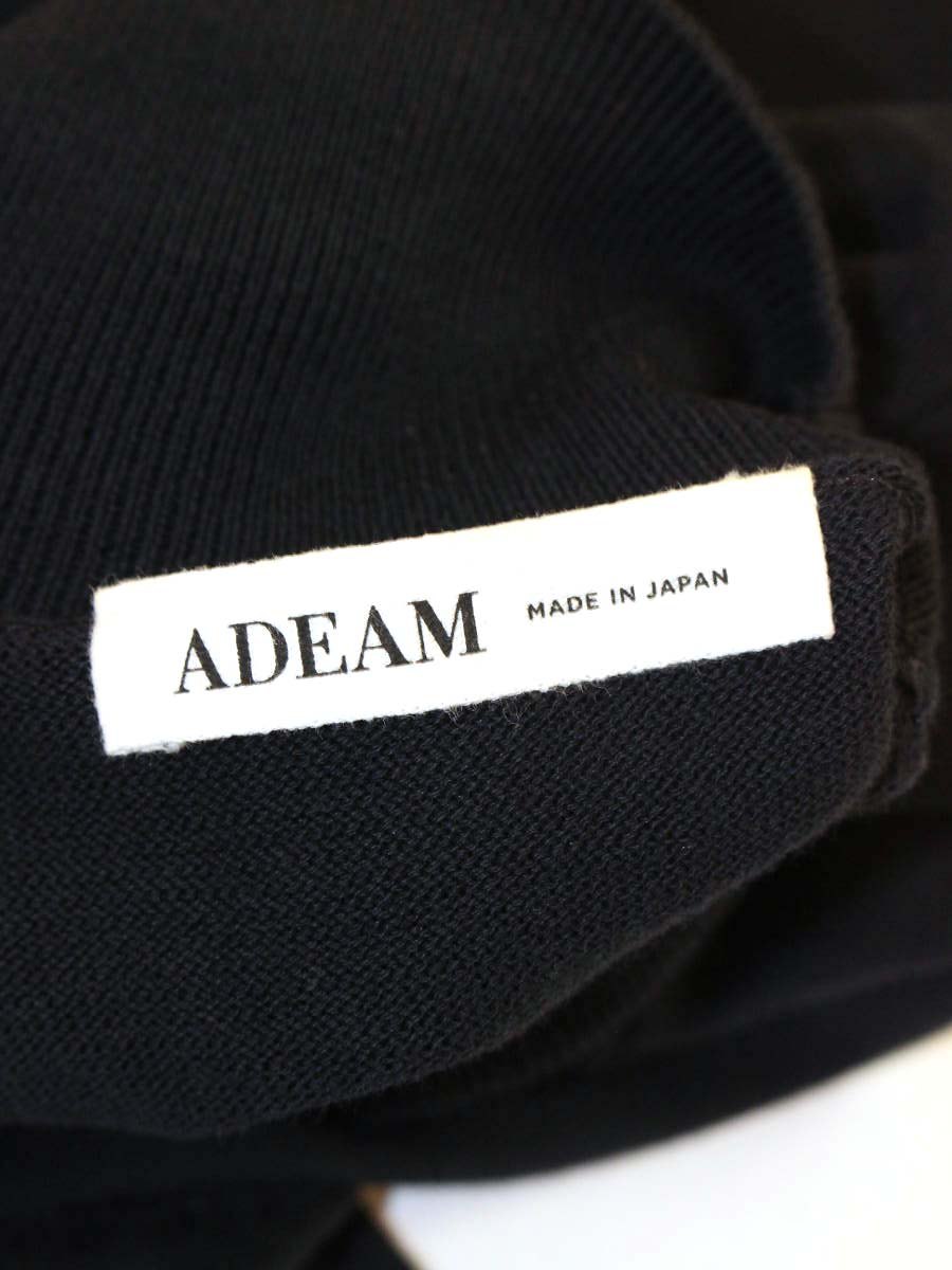 アディアム Acacia Turtleneck 42525 ニット S ネイビー ITESMRIJLPGK
