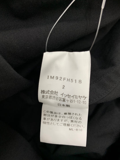 イッセイミヤケ IM92FH518 ワンピース 2 ブラック Vネック IT69KAD5JQW0