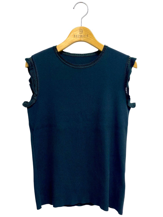 フォクシーブティック wint top knit top 36771 ニット セーター 38 ブラック フリル ITILIJ5GV5NW