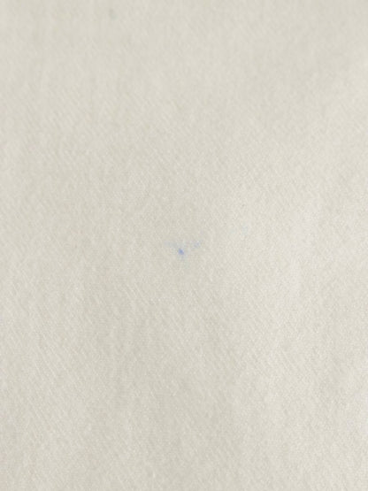 ダブルアールエル 41318 165/82A ホワイト デニムパンツ ストレート ロゴ 刺繍 ITP7EG5ZID6E