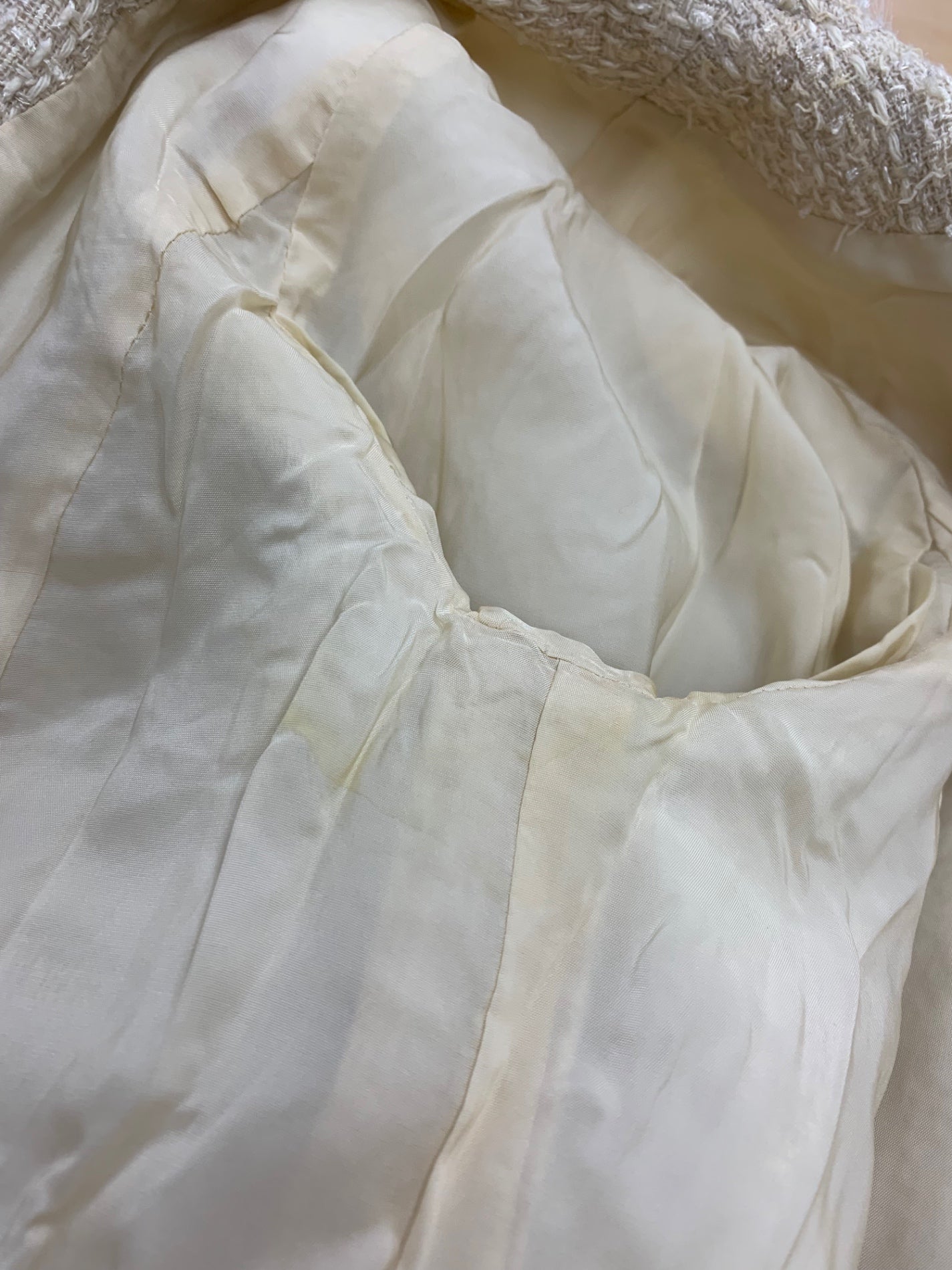 フォクシーブティック クラシックツイード 35283 ジャケット  38 ベージュ ITCPH7W5M92S 【SALE】