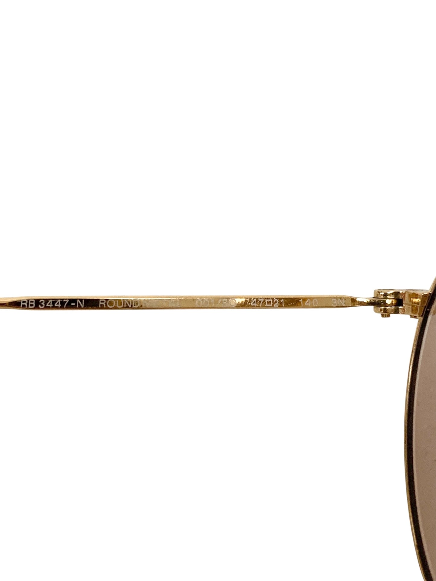 レイバン RB3447 サングラス ゴールド メタルフレーム フルリム ボストン ITDZLNS16YXS 【SALE】