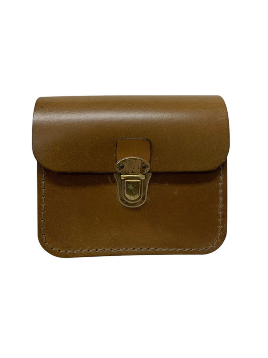 ヘルツ ベルトポーチ ウエストポーチ ブラウン ラティーゴ ハードレザー ITE43E4FIL7T