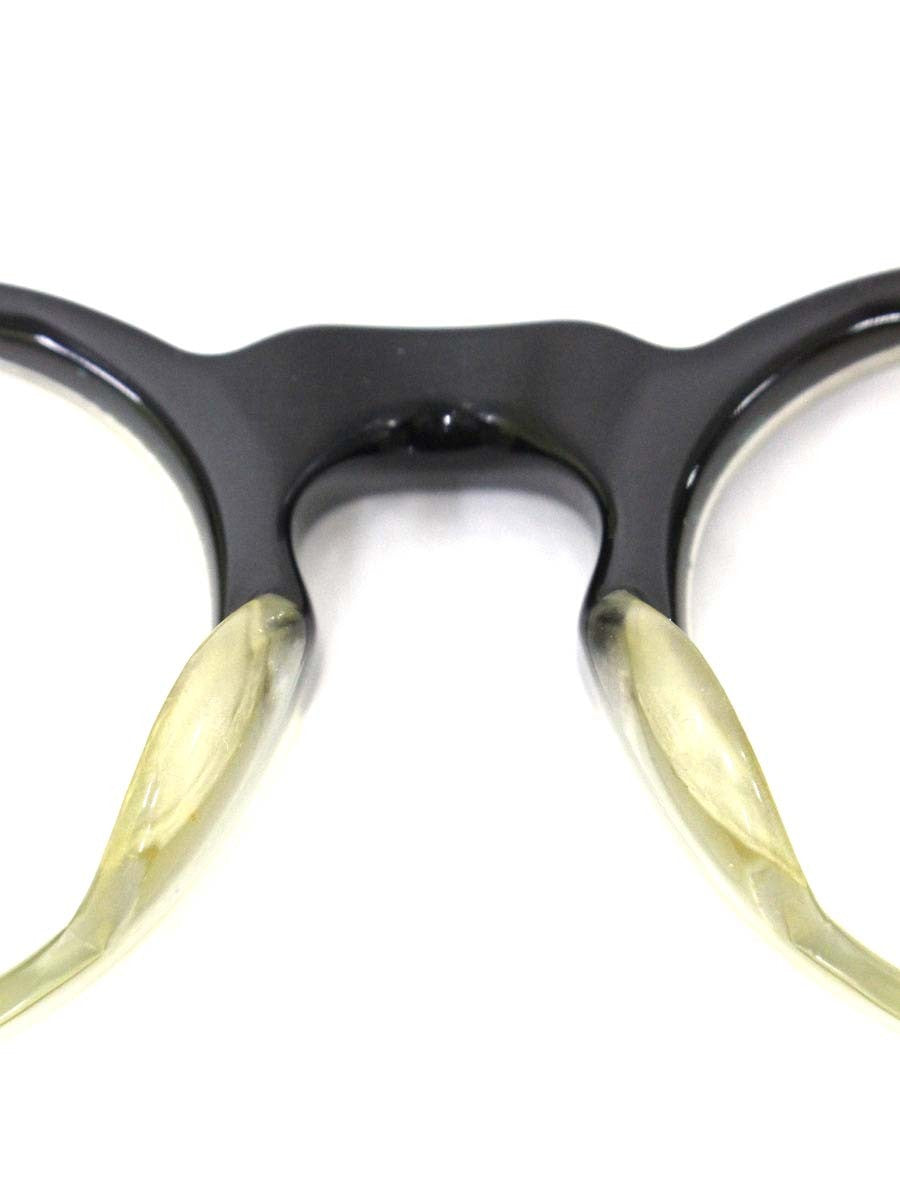 金子眼鏡 KⅭ27 眼鏡 ブラック/クリア メガネ ツートンカラー IT2MS90ZQ3ZU