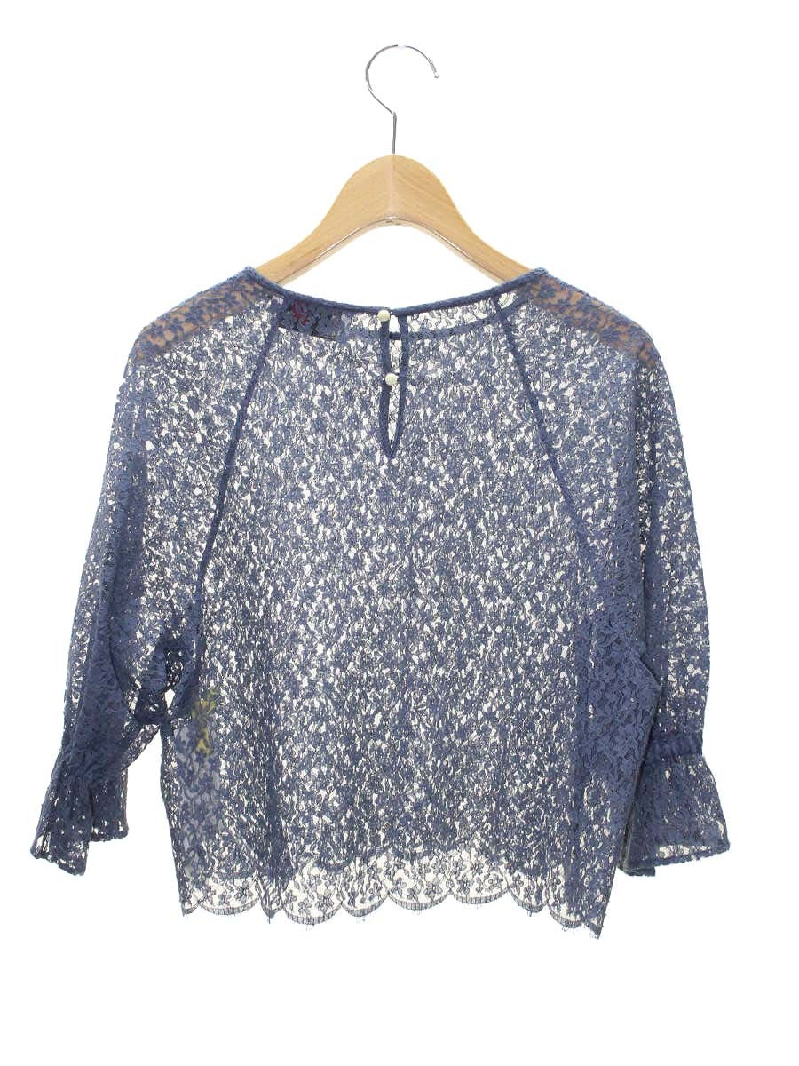 ルールロジェット 03313 レースプルオーバー 1 ブルー ITKZF9FYQE80