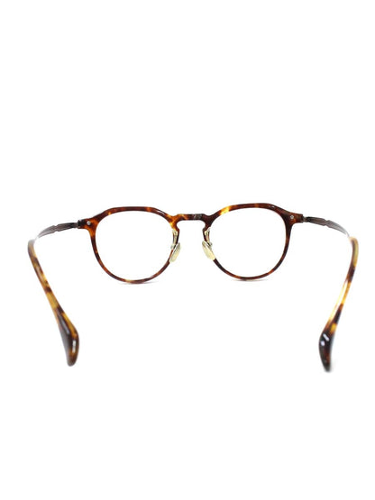 ラインアートシャルマン XL11004 メガネ ブラウン コンビフレーム フルリム ボストン IT13MXMI20FC