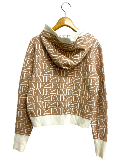 エイミーイストワール eimy monogramニットフーディー 1119511538-0 F ベージュ 2019AW IT9K5DNVYE6M