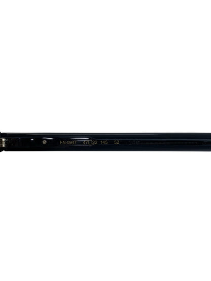 フォーナインズ FN/FOUR NINES FN-0947 メガネ ブルー ヘキサゴン セルフレーム ITREPW6YC9F8