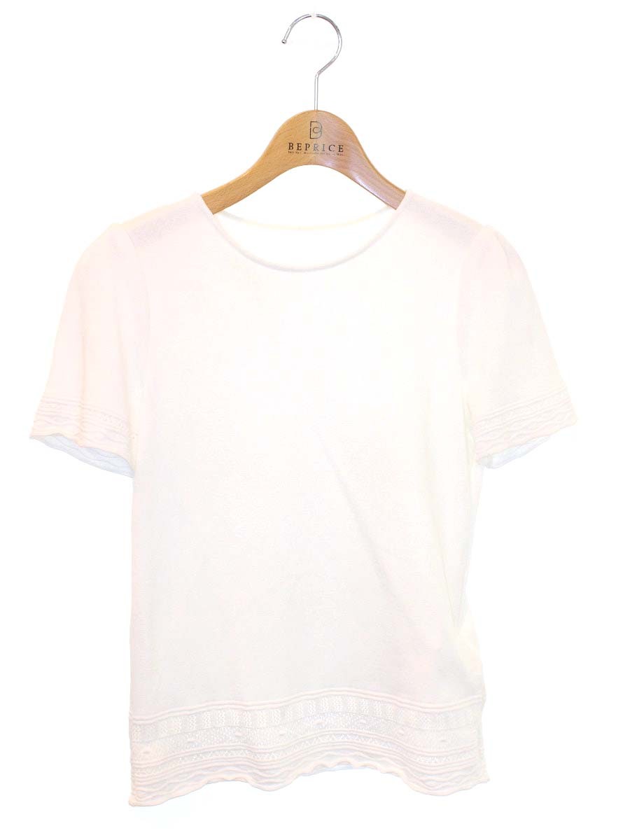 フォクシーブティック Knit Top 39901 38 ホワイト IT0Y92A341F6