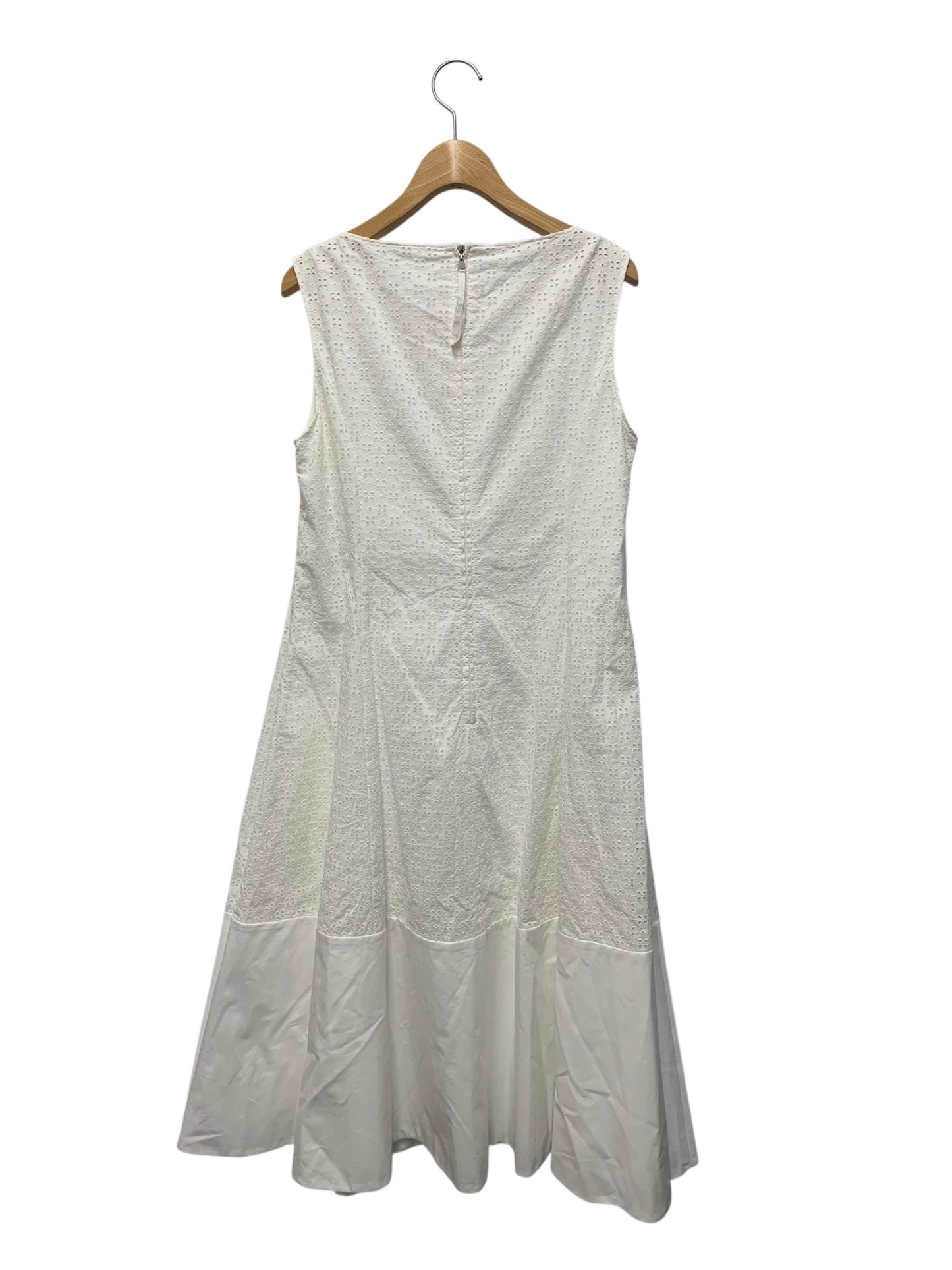 フォクシーブティック Champ de Fleurs シャンドゥフルール 43793 ワンピース 40 ホワイト カットワーク ITVO73MH5P3C