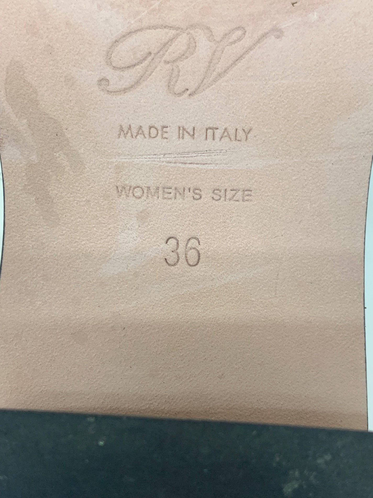 ロジェヴィヴィエ ローファー 36 アイボリー レンジャー パテントレザー クリスタル ITGKLDAU37IO