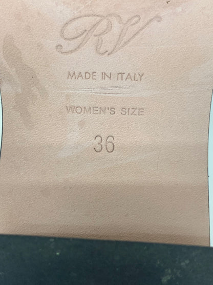 ロジェヴィヴィエ ローファー 36 アイボリー レンジャー パテントレザー クリスタル ITGKLDAU37IO