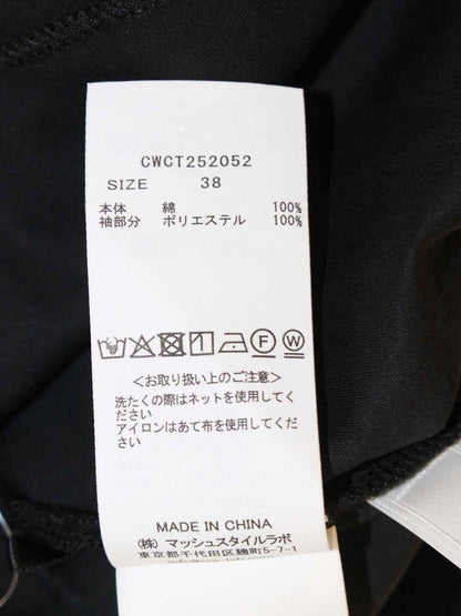 セルフォード シュリンクスリーブカットソー CWCT252052 38 ブラック IT1A97B50C8A