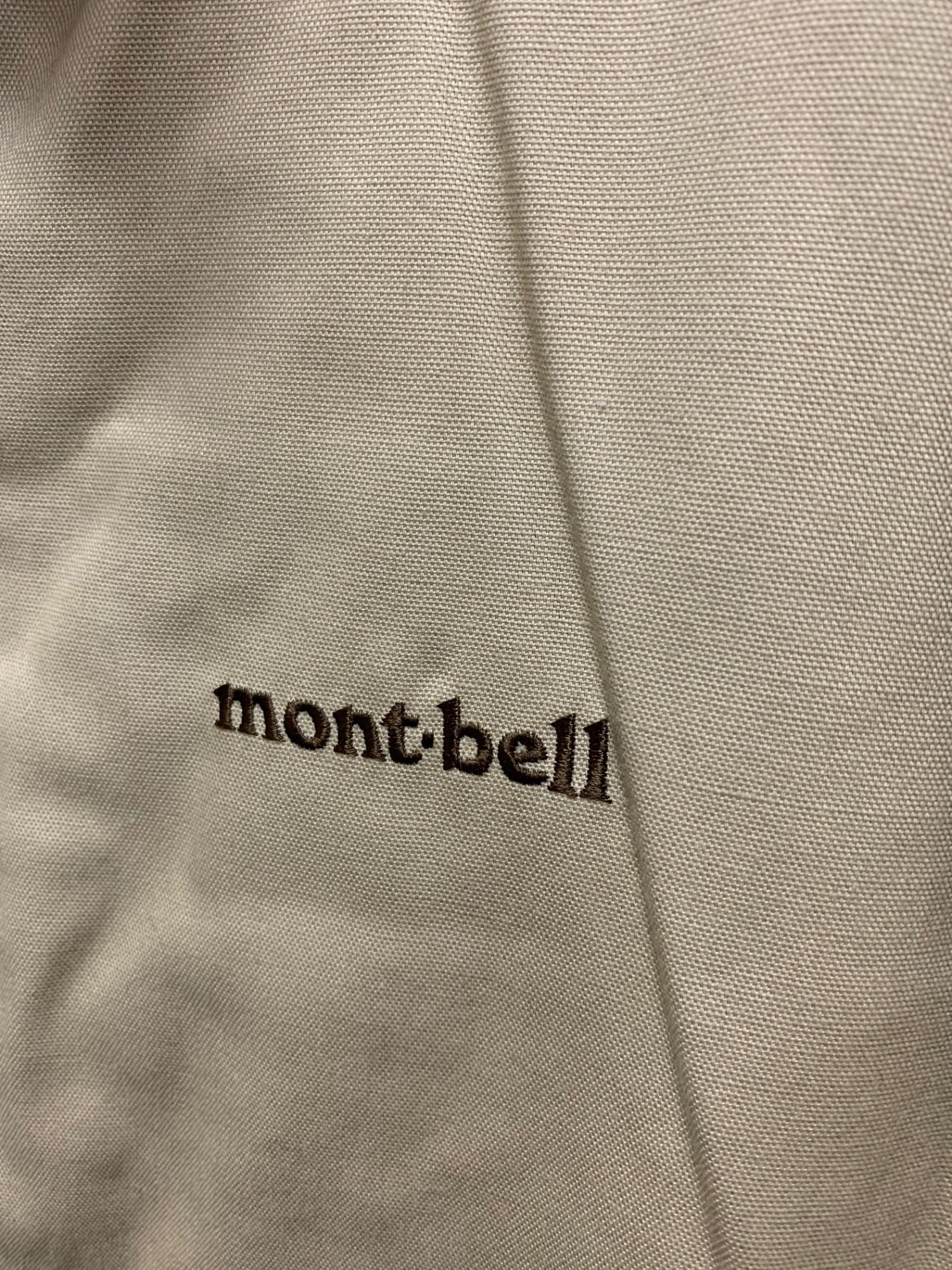 モンベル キャンバスカントリー ダウンジャケット 2101104 L ベージュ ITRMGBSONKAA