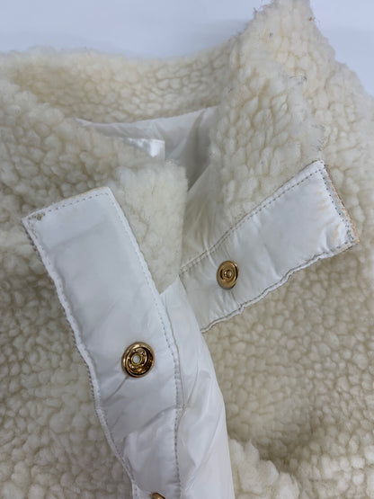 フォーティーナインアベニュー 314151124 ブルゾン 38 ホワイト ボアノーカラーブルゾン IT0C58UA7588