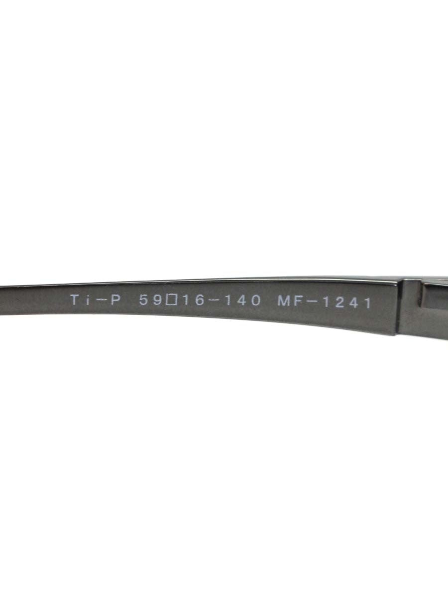 マサキマツシマ MF-1241 メガネ ガンメタル ハーフリム スクエア COL.4 ITYJ9FAKKTUG