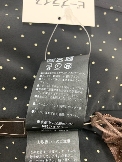 フォクシーブティック Blouse Dottie ドッティ 45622 ブラウス 42 ブラック ドット 水玉 ITU0BWCVS200