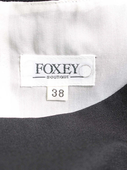 フォクシーブティック 22223 ワンピース 38 ブラック プリーツスカート ITIL6ZIDW822