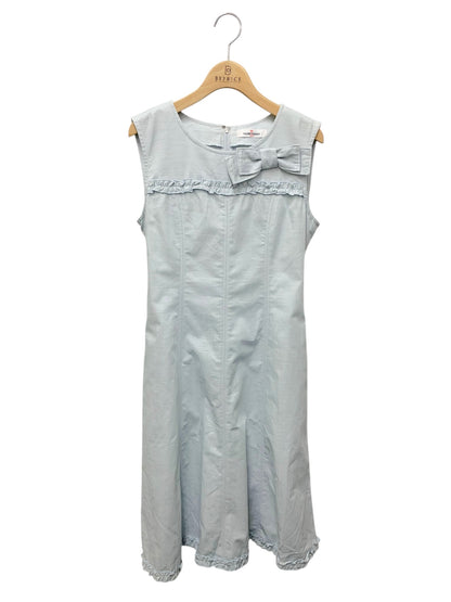 ギャラリービスコンティ 1268711 ワンピース 2 ブルー フラワージップ フリル IT5MXGFOFHU0