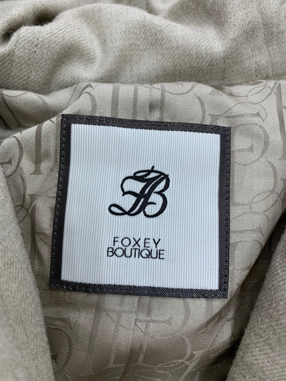 フォクシーブティック Dahlia 44582 ダウンジャケット 38 ベージュ フォックスファー IT3WCOYC49Y8