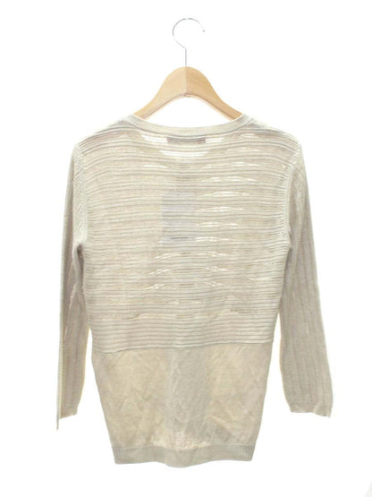 マックスマーラステュディオ 634107410750 カーディガン S ベージュ ITF61MSBSGH1