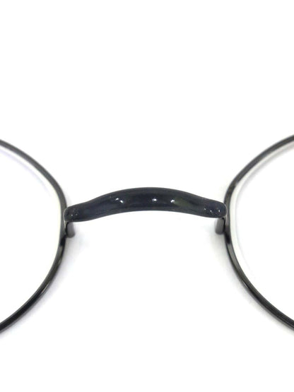 金子眼鏡 VINTAGE KV-111 眼鏡 メガネ ブラック オーバル フルリム メタルフレーム ITIQBDG6GPHN 【SALE】
